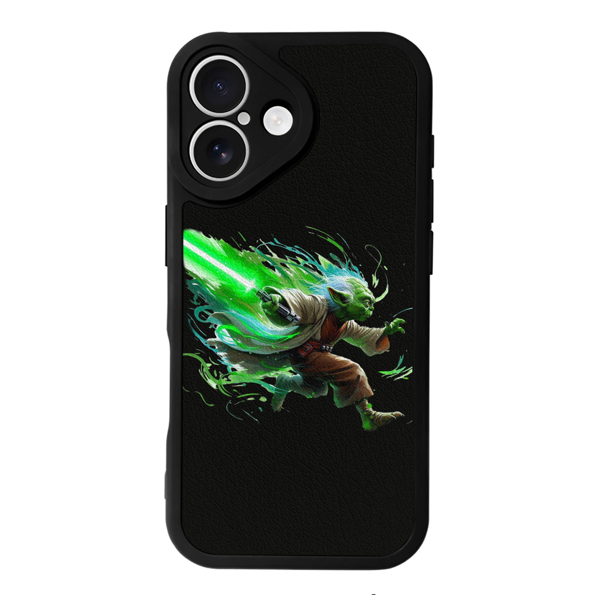 （画像用） スター・ウォーズ Star Wars 【iPhone 16シリーズ対応】シリコンスマホケース（レザー調） 材質：シリコン